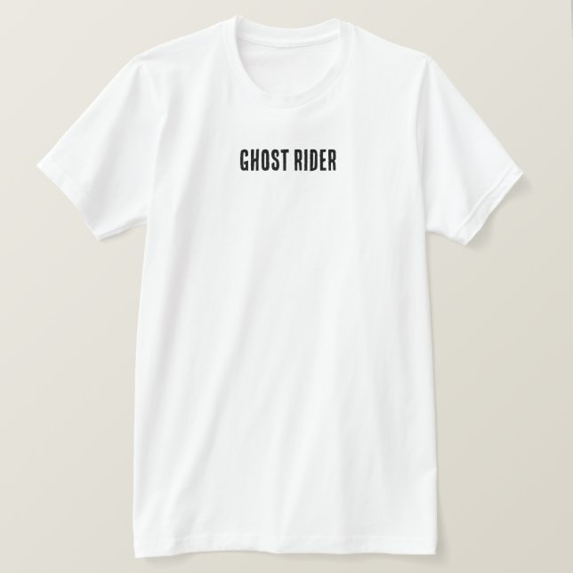 Ghost Rider T-shirt – Flaming Skull & Biker Spirit (Design Front)