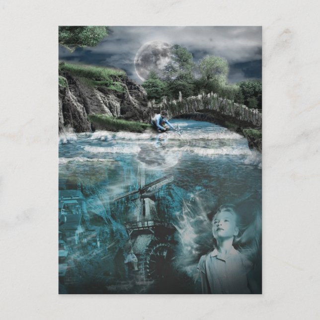 Ghost River Postcard (Front)