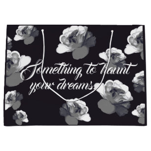 Ghost Rose Haunted Dreams Halloween Large Gift Bag