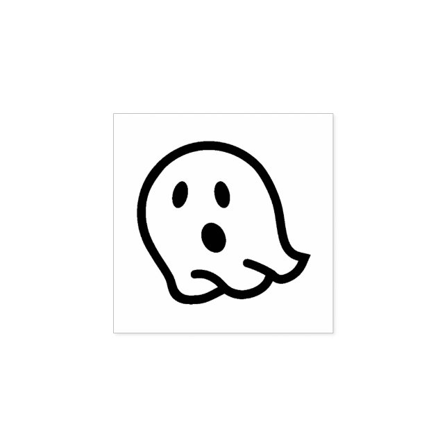"Ghost" Rubber Stamp (Imprint)