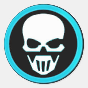 Ghost Runners Bat Knob Sticker