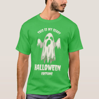 Ghost Scary Halloween Costume Boo to You Trick Or T-Shirt