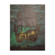 ghost ship, flying Dutchman, schooner