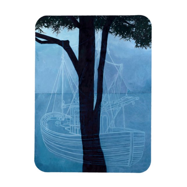 Ghost Ship One 2012 Magnet (Vertical)