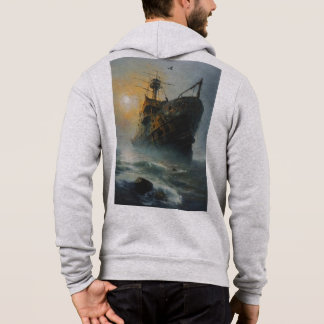 Ghost ship, pirate ship, hoodie
