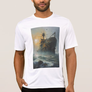 Ghost ship, pirate ship, T-Shirt