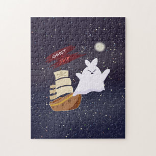 Ghost Ship Spooky Halloween Puzzle