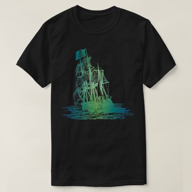 Ghost Ship T-Shirt (Design Front)