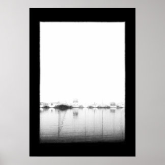 Ghost Ships No 1 with Border Poster