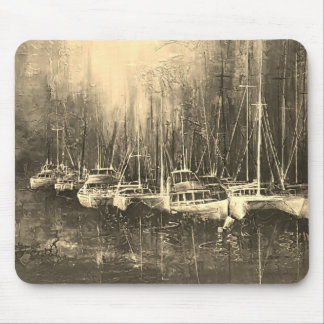 "Ghost ships on the Bay" Mouse Pad
