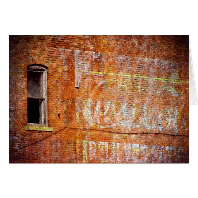 Ghost Sign All Occasion Cards (Front Horizontal)