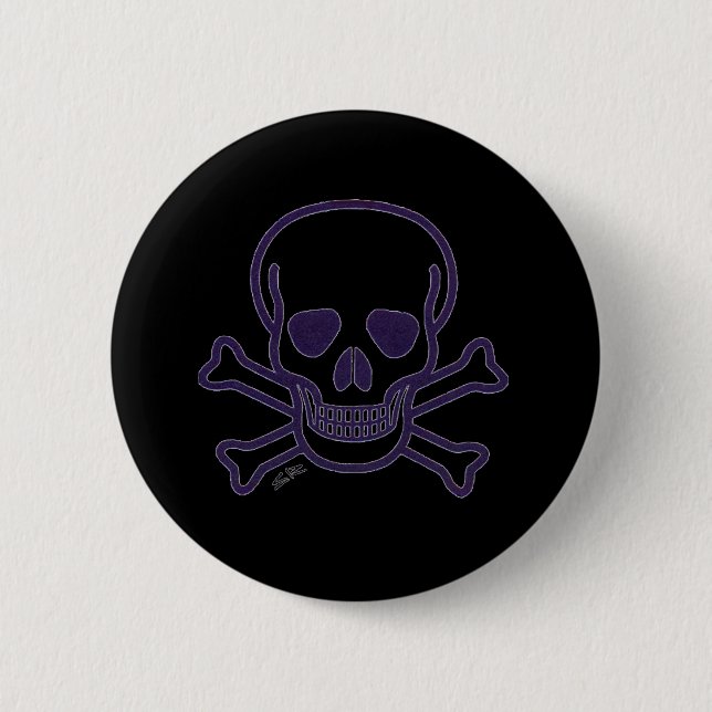 Ghost Skull button (Front)