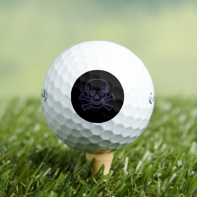 Ghost Skull Callaway Supersoft golf balls 12pk (Insitu Tee)
