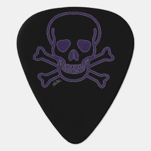Ghost Skull guitar pick