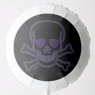 Ghost Skull helium balloon
