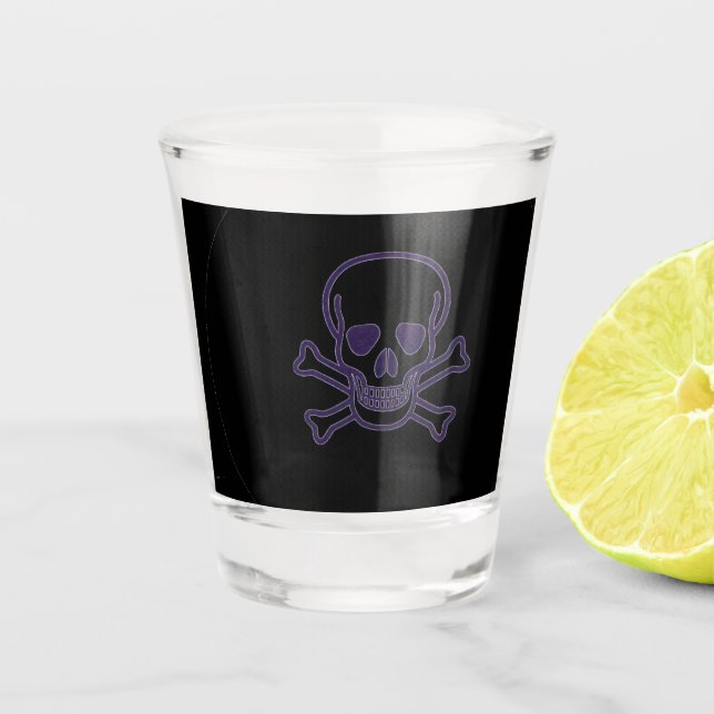 Ghost Skull shot glass (Front)