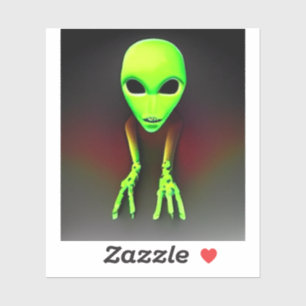 Ghost Skull spooky creepy Sticker