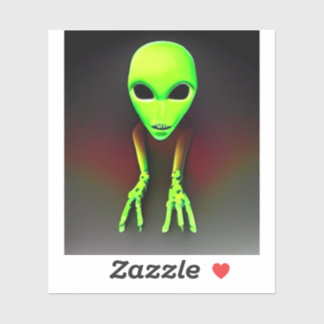 Ghost Skull spooky creepy Sticker