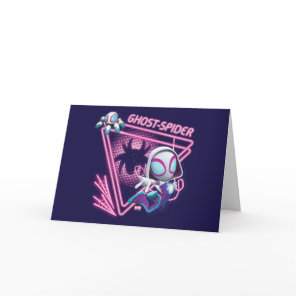 Ghost-Spider and TWIRL-E Glow Webs Glow Card