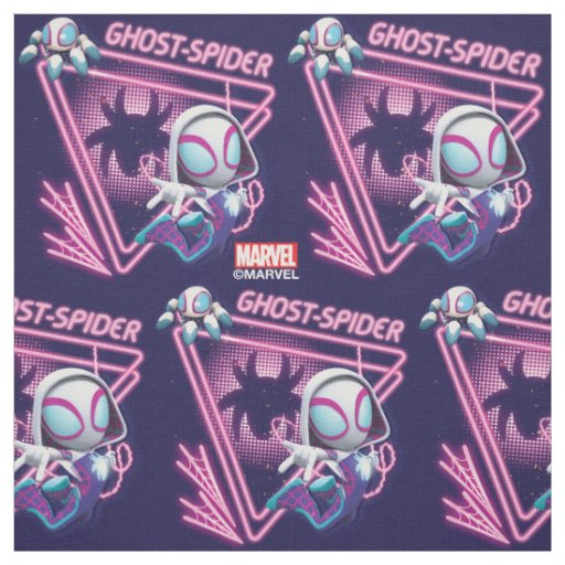 Ghost-Spider and TWIRL-E Glow Webs Glow Fabric