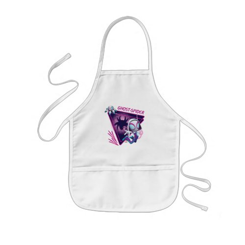 Ghost_Spider and TWIRL_E Glow Webs Glow Kids Apron