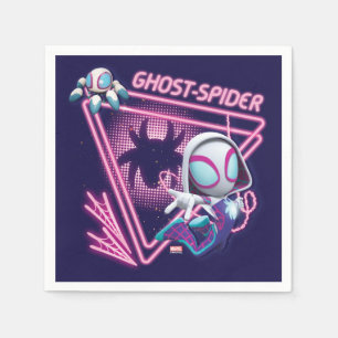 Ghost-Spider and TWIRL-E Glow Webs Glow Napkins