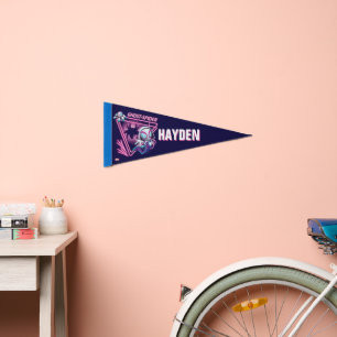 Ghost-Spider and TWIRL-E Glow Webs Glow Pennant Flag