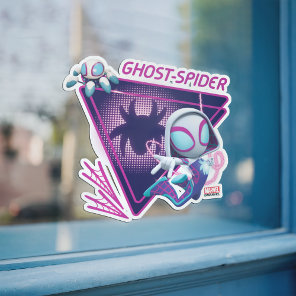 Ghost-Spider and TWIRL-E Glow Webs Glow Window Cling
