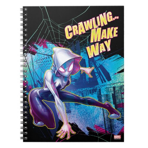 Ghost_Spider Crawlingï Make Way Notebook