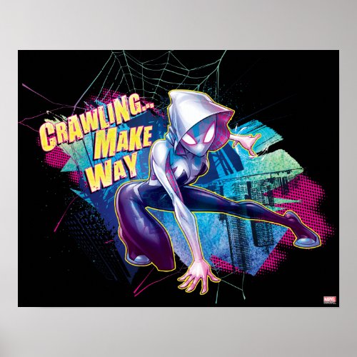 Ghost_Spider Crawling Make Way Poster