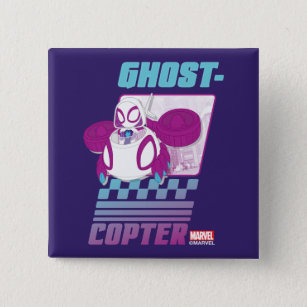 Ghost-Spider Flying Her Ghost-Copter Button