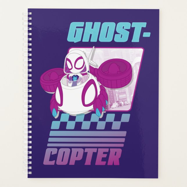 Ghost-Spider Flying Her Ghost-Copter Planner (Front)