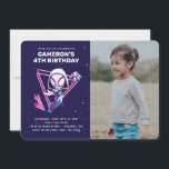 Ghost Spider | Girl's Birthday Photo Invitation<br><div class="desc">Invite all your family and friends to your child's Spidey themed Birthday with these awesome Birthday invites. Personalize by adding all your party details and favorite photo!</div>