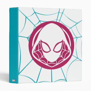 Ghost-Spider Icon 3 Ring Binder