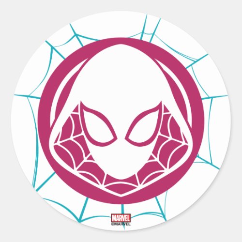 Ghost_Spider Icon Classic Round Sticker
