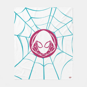Ghost-Spider Icon Fleece Blanket