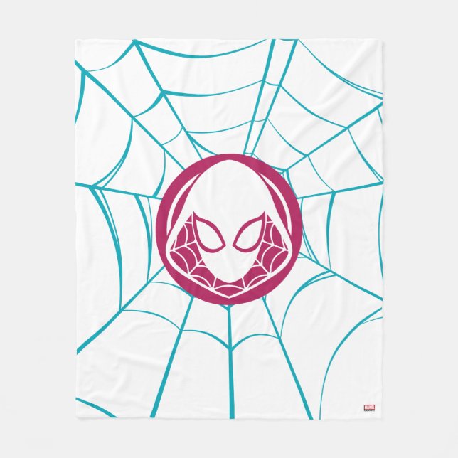 Ghost-Spider Icon Fleece Blanket (Front)