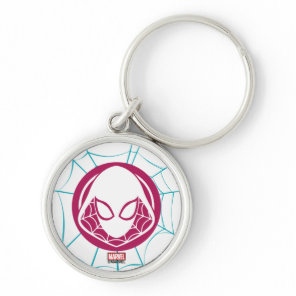 Ghost-Spider Icon Keychain