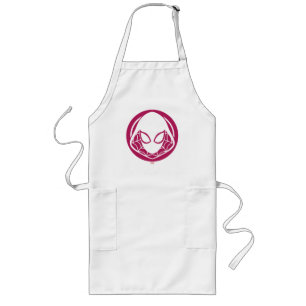 Ghost-Spider Icon Long Apron