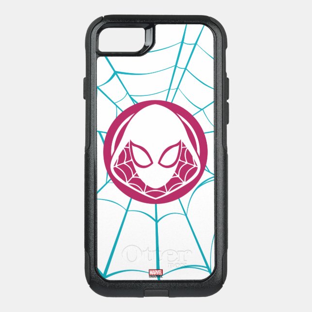 Ghost-Spider Icon Otterbox iPhone Case (Back)