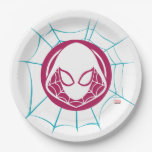 Ghost-Spider Icon Paper Plates
