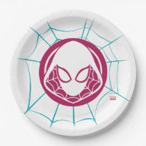 Ghost-Spider Icon Paper Plates