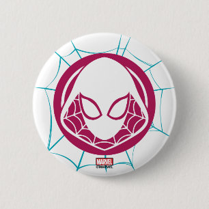 Ghost-Spider Icon Pinback Button