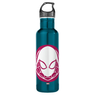 Ghost-Spider Icon Stainless Steel Water Bottle