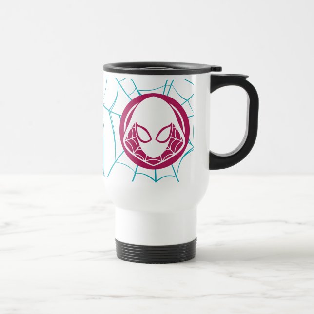 Ghost-Spider Icon Travel Mug (Right)