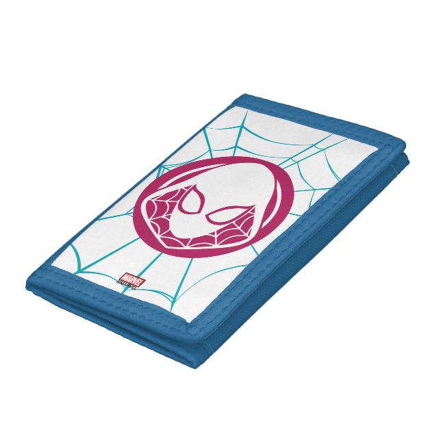 Ghost-Spider Icon Tri-fold Wallet (Bottom)