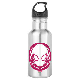 Ghost-Spider Icon Water Bottle