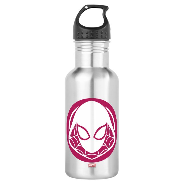 Ghost-Spider Icon Water Bottle (Front)
