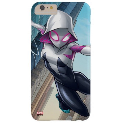 Ghost_Spider Web Slinging Through City Barely There iPhone 6 Plus Case