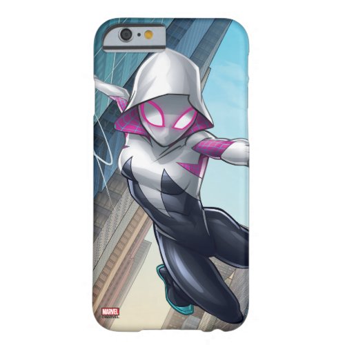 Ghost_Spider Web Slinging Through City Barely There iPhone 6 Case
